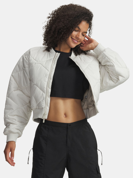 Under Armour Dámská bunda Under Armour Heritage Bomber-WHT