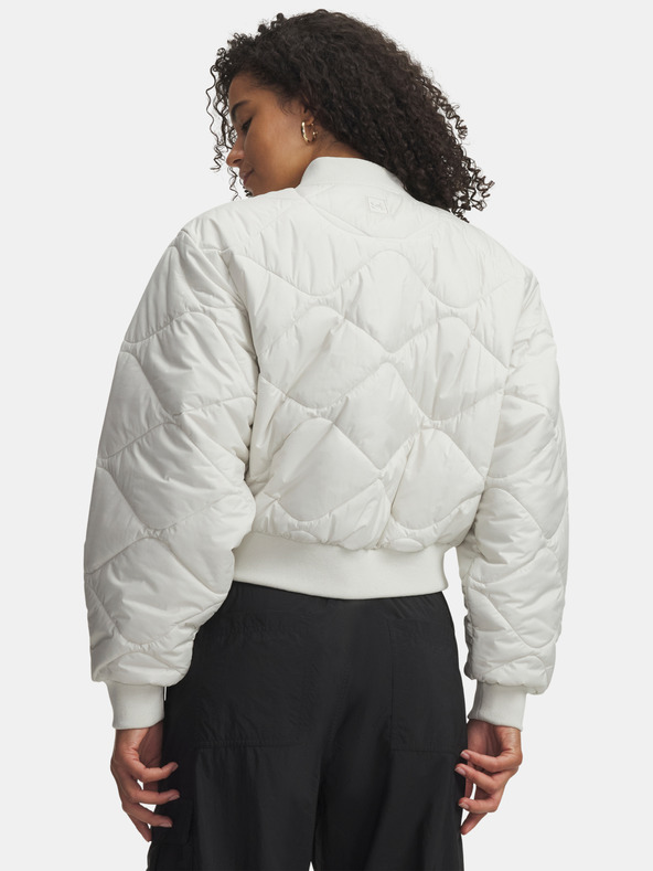 Under Armour Dámská bunda Under Armour Heritage Bomber-WHT