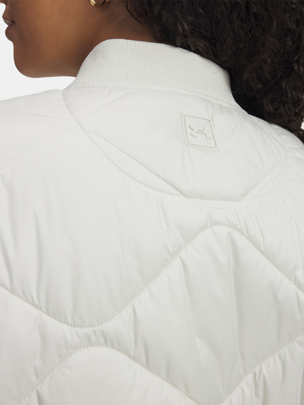 Under Armour Dámská bunda Under Armour Heritage Bomber-WHT