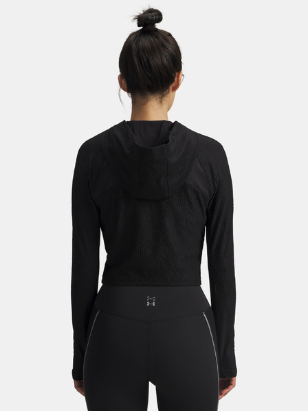 Under Armour Dámská bunda Under Armour UA Halo Jacquard Knit Jacket-BLK