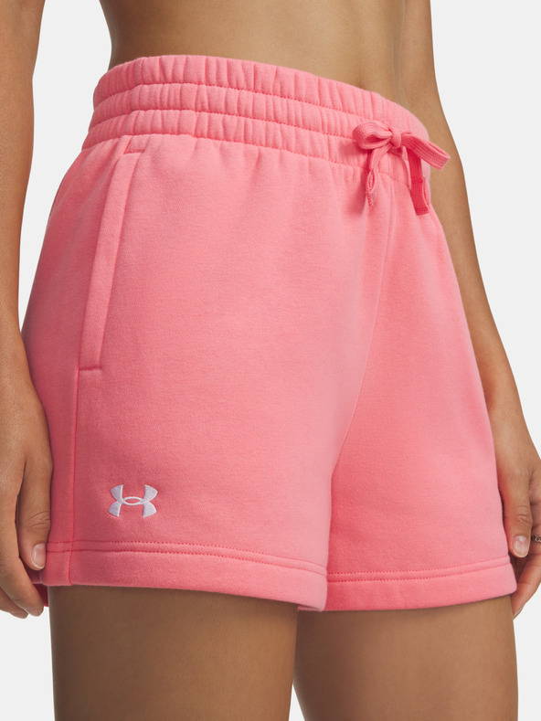 Under Armour Dámské kraťasy Under Armour Rival Fleece Short-PNK