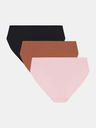 Under Armour Dámské kalhotky Under Armour Ua Pure Stretch No Show Bikini-Solid -