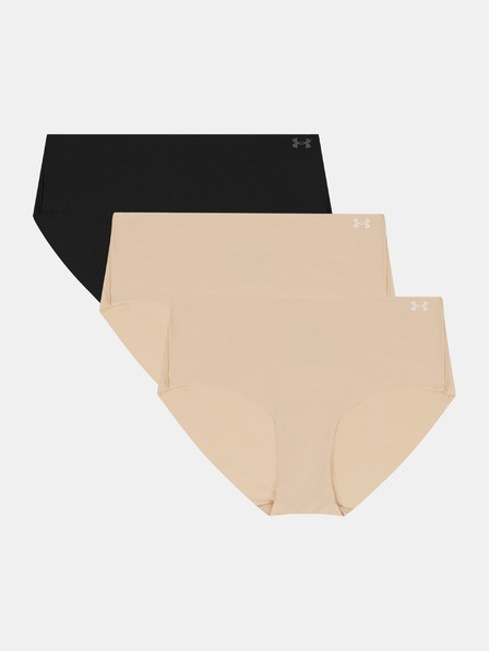 Under Armour Dámské kalhotky Under Armour Ua Pure Stretch No Show Hipster-Solid -