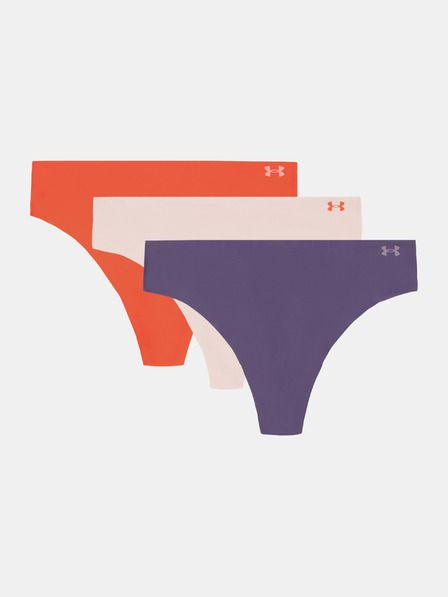 Under Armour Dámské tanga Under Armour Ua Pure Stretch No Show Thong -Solid -