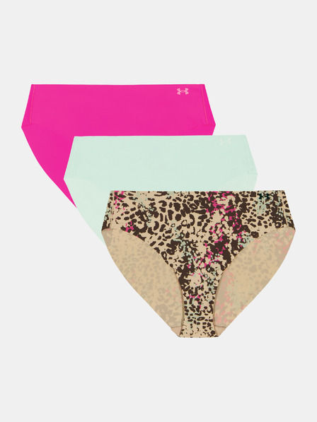 Under Armour Dámské kalhotky Under Armour Ua Pure Stretch No Show Bikini-Print -