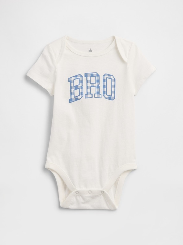 GAP Baby body s potiskem GAP