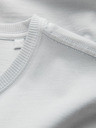 Ombre Clothing Světle šedé pánské tričko Ombre Clothing
