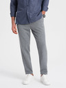 Ombre Clothing Šedé pánské chino kalhoty Ombre Clothing
