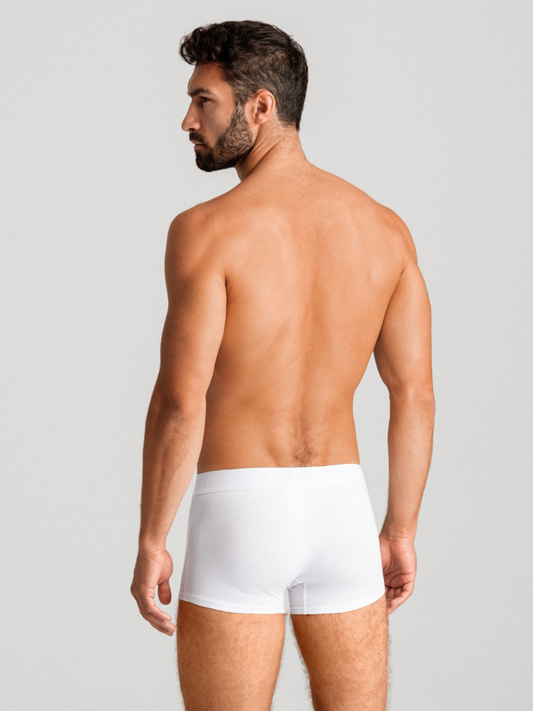Ombre Clothing Sada tří pánských boxerek v šedé, bílé a černé barvě Ombre Clothing