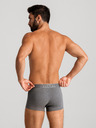 Ombre Clothing Sada tří pánských boxerek v šedé, bílé a černé barvě Ombre Clothing