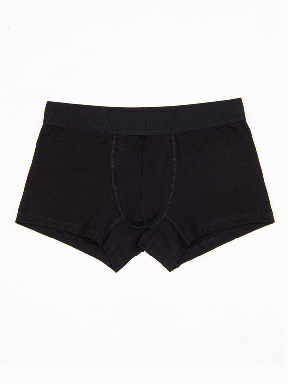 Ombre Clothing Sada tří pánských boxerek v šedé, bílé a černé barvě Ombre Clothing