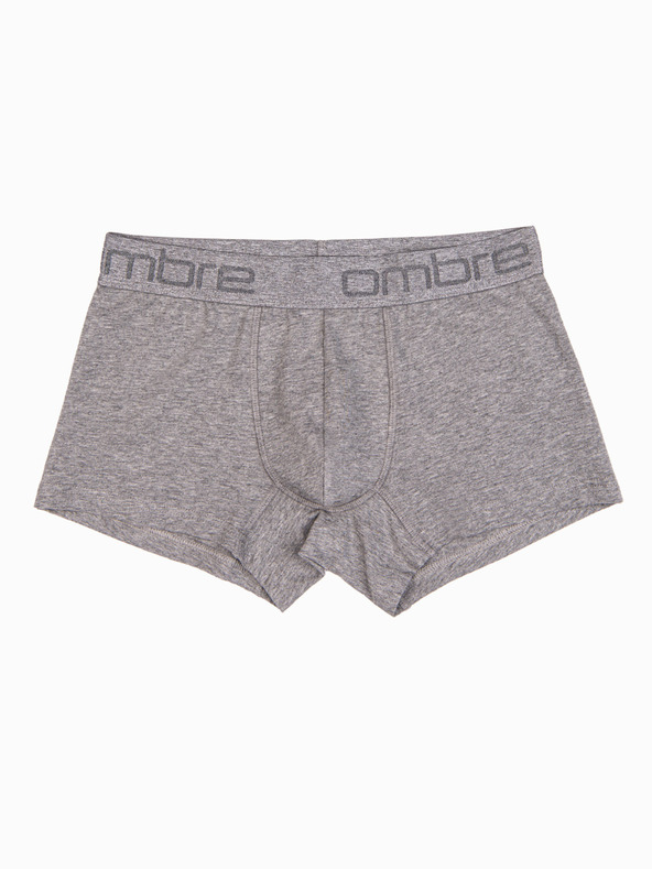 Ombre Clothing Sada tří pánských boxerek v šedé, bílé a černé barvě Ombre Clothing