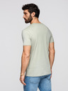 Ombre Clothing Pánské volnočasové tričko s kapsičkou Ombre Clothing zelená
