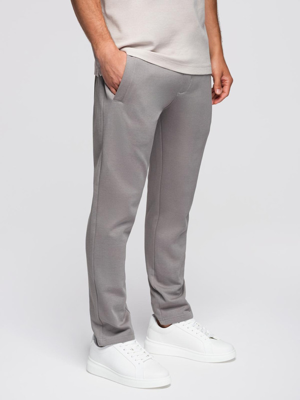 Ombre Clothing Šedé pánské tepláky Ombre Clothing