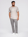 Ombre Clothing Šedé pánské tepláky Ombre Clothing
