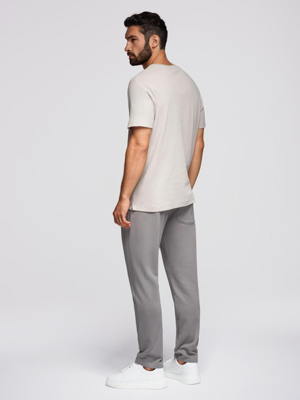 Ombre Clothing Šedé pánské tepláky Ombre Clothing