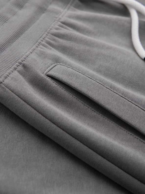Ombre Clothing Šedé pánské tepláky Ombre Clothing