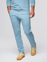 Ombre Clothing Světle modré pánské tepláky Ombre Clothing