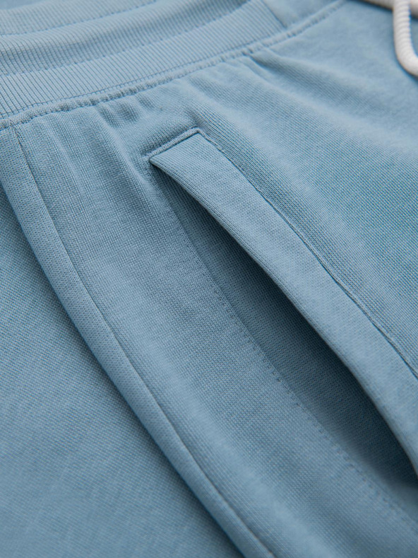 Ombre Clothing Světle modré pánské tepláky Ombre Clothing
