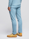 Ombre Clothing Světle modré pánské tepláky Ombre Clothing