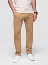 Ombre Clothing Hnědé pánské tepláky Ombre Clothing