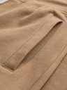 Ombre Clothing Hnědé pánské tepláky Ombre Clothing