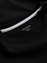 Ombre Clothing Černé pánské tričko Ombre Clothing