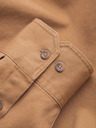 Ombre Clothing Hnědá pánská košile Ombre Clothing