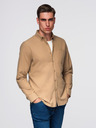 Ombre Clothing Světle hnědá pánská košile Ombre Clothing