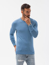 Ombre Clothing Světle modrý pánský svetr Ombre Clothing