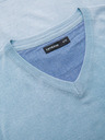 Ombre Clothing Světle modrý pánský svetr Ombre Clothing