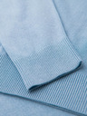 Ombre Clothing Světle modrý pánský svetr Ombre Clothing