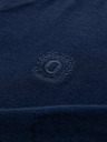 Ombre Clothing Tmavě modrý pánský svetr Ombre Clothing