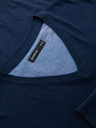 Ombre Clothing Tmavě modrý pánský svetr Ombre Clothing