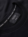 Ombre Clothing Černá pánská mikina s potiskem Ombre Clothing
