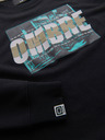 Ombre Clothing Černá pánská mikina s potiskem Ombre Clothing