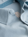 Ombre Clothing Světle modrá pánská košile K540