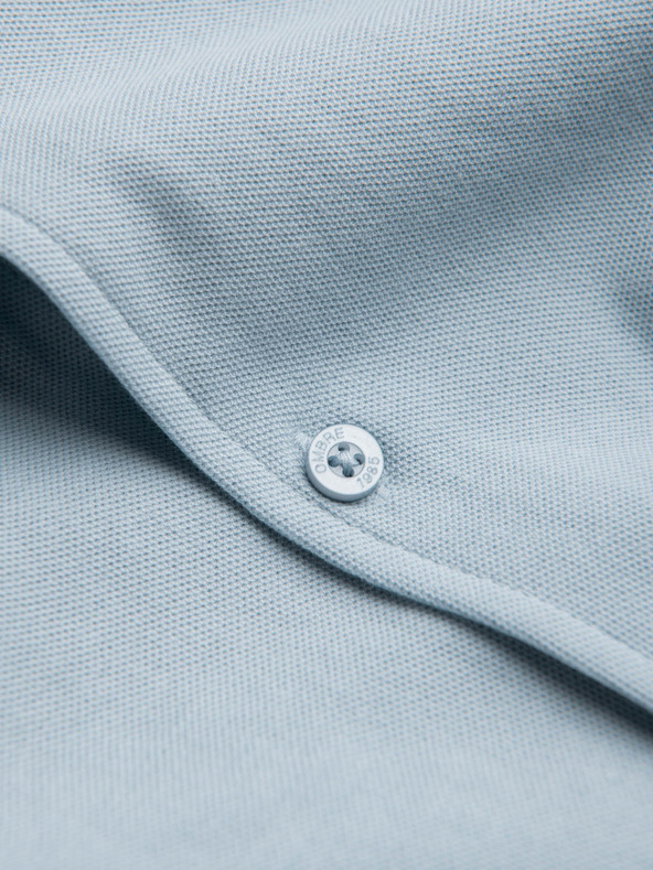 Ombre Clothing Světle modrá pánská košile K540