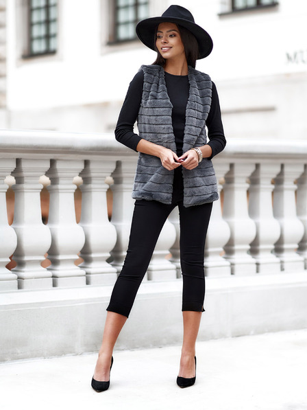 Edoti EDOTI Dámská vesta, tmavě šedá