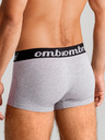 Ombre Clothing Šedé pánské boxerky - 3 pack Ombre Clothing U159