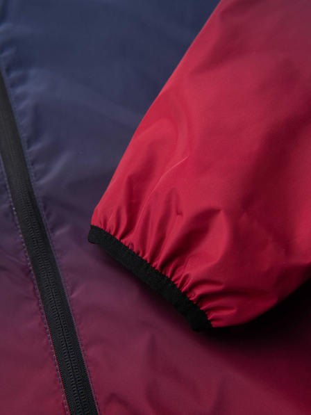 Ombre Clothing Červeno-modrá pánská sportovní bunda Ombre Clothing