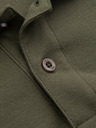 Ombre Clothing Zelené pánské basic polo tričko Ombre Clothing