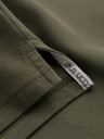 Ombre Clothing Zelené pánské basic polo tričko Ombre Clothing