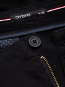 Ombre Clothing Černé pánské cargo kraťasy Ombre Clothing