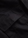 Ombre Clothing Černé pánské cargo kraťasy Ombre Clothing