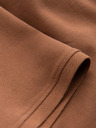 Ombre Clothing Hnědé pánské basic polo tričko Ombre Clothing