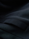 Ombre Clothing Černé pánské basic teplákové kraťasy Ombre Clothing