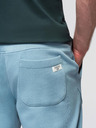 Ombre Clothing Modré pánské tepláky jogger Ombre Clothing