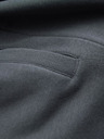 Ombre Clothing Šedé pánské basic teplákové kraťasy Ombre Clothing