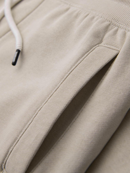 Ombre Clothing Béžové pánské tepláky jogger Ombre Clothing